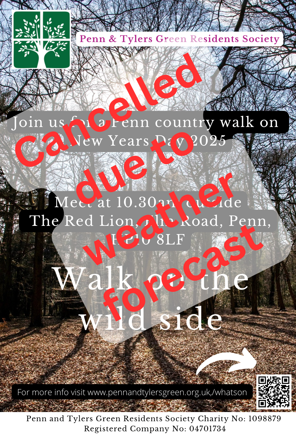 New Years Day Walk – Cancelled | Penn and Tylers Green
