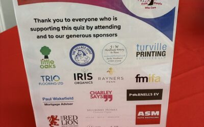 Quiz Night Raises £3500